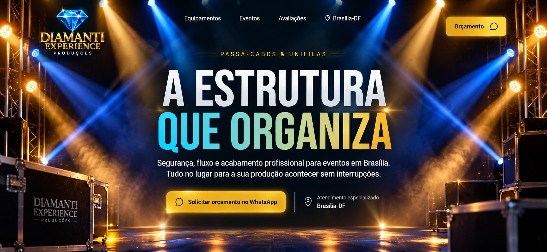 Projeto desenvolvido para Diamanti Experience